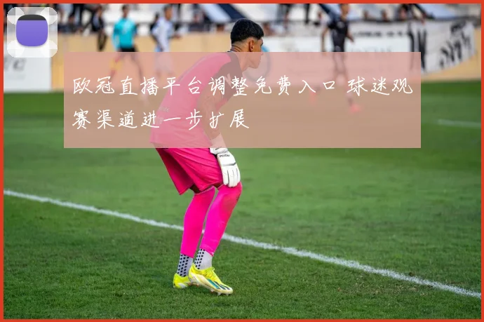 欧冠直播平台调整免费入口 球迷观赛渠道进一步扩展